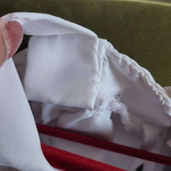 Girls White Dress Baptism Christening Gown Guardian Angel Cape Sz 2 - Picture 12 of 13